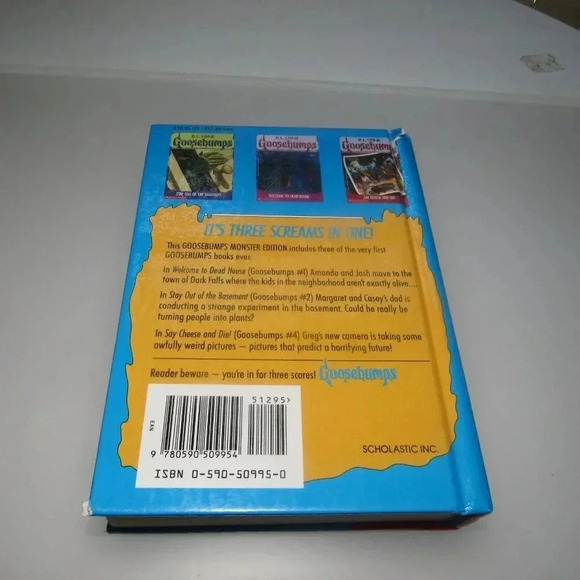 R.L. Stine GOOSEBUMPS Reader Beware Monster Editio - Picture 6 of 8